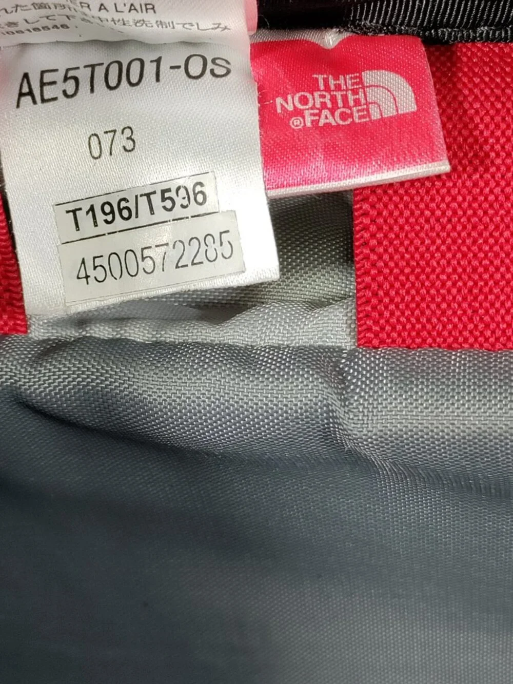 The North Face thanks stopping